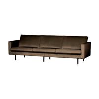 WOOOD Rodeo 3-zits bank velvet Taupe