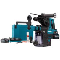 Makita HR004GM202 Accu combihamer SDS-Plus 2,9J + snelwisselboorkop + stofafzuiging XGT 40V Max 4.0Ah in Mbox
