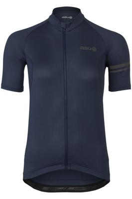 AGU Fietsshirt Core Jersey SS Essential Women Deep Blue - Blauw - L