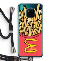 McElodie: Huawei Mate 20 Pro Transparant Hoesje met koord