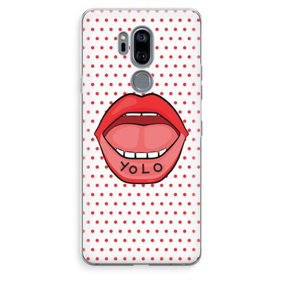 Yolo Denise: LG G7 Thinq Transparant Hoesje