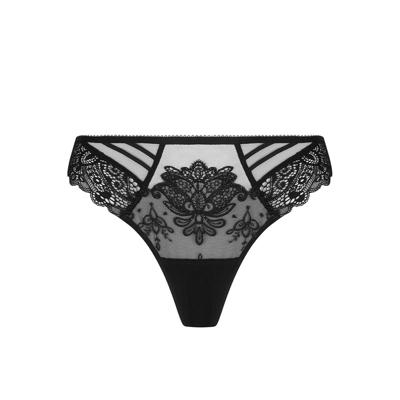 Verleidelijke tanga met tule en kant - Elegant en onzichtbaar