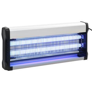 VidaXL Vliegendoder 40 W aluminium zwart