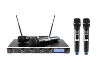 OMNITRONIC UHF-304 4-Channel Wireless Mic System 823-832/863-865MHz - thumbnail