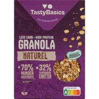 TastyBasics Less carb-high protein granola naturel 350 Gram