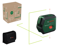 Bosch Groen AdvancedLevel 2G Kruislijnlaser | Geïntegreerde Li-ion batterij + Opbergetui - 0603663GZ0 - thumbnail