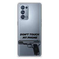 OPPO Reno 6 Pro Plus 5G Silicone-hoesje Pistol DTMP