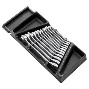 Facom Module Anti-Slip Ringsteeksleutels met ratel - 12-delig - MOD.467BJ12PB