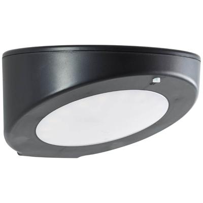 Brilliant Zwarte wandlampBardum solar - G96924/06
