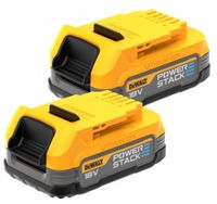 DeWalt Accessoires DCBP034E2-XJ Twinpack POWERSTACK accu | 18V XR | 1.7Ah - DCBP034E2-XJ