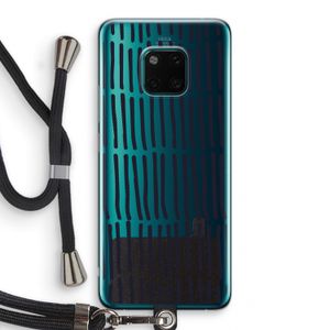 Moroccan stripes: Huawei Mate 20 Pro Transparant Hoesje met koord