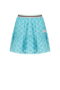 NoNo Meisjes rok - Nomy AOP - Licht Turquoise