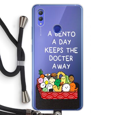 Bento a day: Honor Note 10 Transparant Hoesje met koord