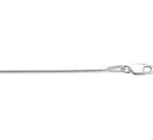 TFT Zilveren Ketting Slang Rond 0,9 mm x 42 cm