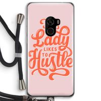 Hustle Lady: Xiaomi Mi Mix 2 Transparant Hoesje met koord