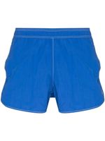 MARANT short de bain Vicente à coutures contrastantes - Bleu - thumbnail