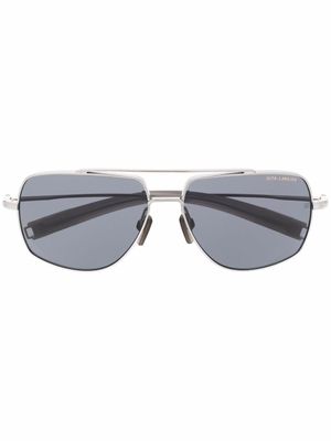 Dita Eyewear lunettes de soleil à monture carrée - Métallisé