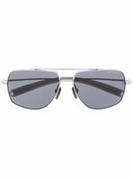 Dita Eyewear lunettes de soleil à monture carrée - Métallisé