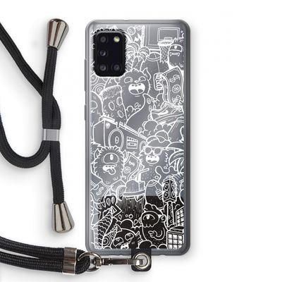 Vexx City #2: Samsung Galaxy A31 Transparant Hoesje met koord