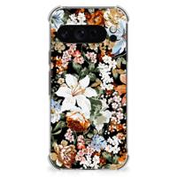 Case voor Google Pixel 9 Pro XL Dark Flowers