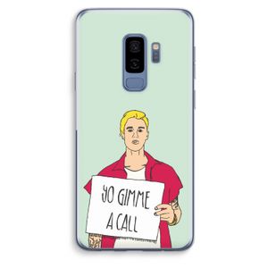 Gimme a call: Samsung Galaxy S9 Plus Transparant Hoesje
