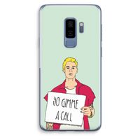 Gimme a call: Samsung Galaxy S9 Plus Transparant Hoesje