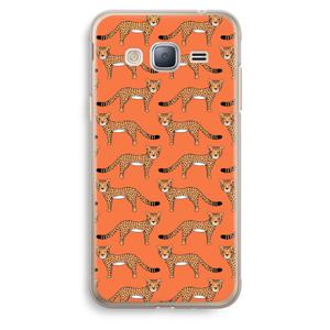 Cheetah: Samsung Galaxy J3 (2016) Transparant Hoesje