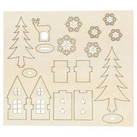 Creativ Company Maak en versier je kerst decoratie huis Creativ Company Maak en versier je kerst decoratie huis