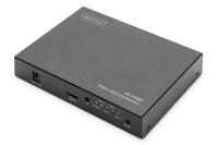 Digitus DS-43309 HDMI-switch 2 + 2 poorten Ultra HD-geschikt, Individueel schakelbaar, Met afstandsbediening 3840 x 2160 Pixel