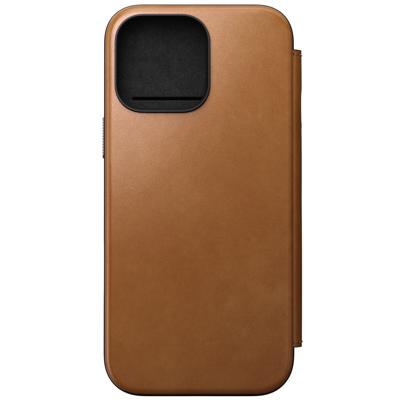 Nomad Modern Nomad lederen folio iPhone 16 Pro Max - English Tan-C