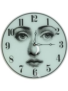 Fornasetti horloge à imprimé graphique - Gris