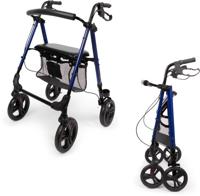 Parvum Nova Rollator - Lichtgewicht (6,9kg) en opvouwbaar-Blue