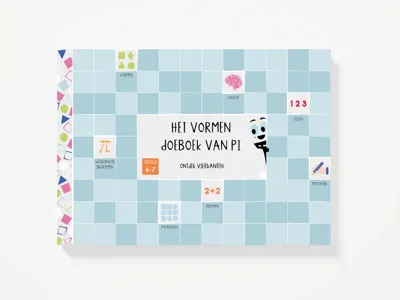 GrandPi Het vormen doeboek van Pi - ontdek vierkanten