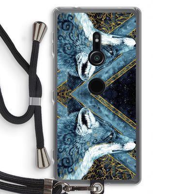 Golden Fox: Sony Xperia XZ2 Transparant Hoesje met koord