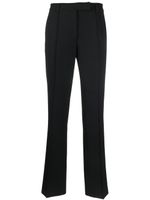 Acne Studios pantalon de tailleur à taille mi-haute - Noir