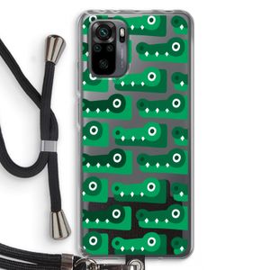 Crocs: Xiaomi Redmi Note 10 Pro Transparant Hoesje met koord