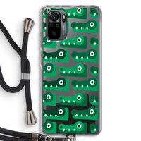 Crocs: Xiaomi Redmi Note 10 Pro Transparant Hoesje met koord