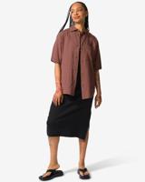 HEMA Dames Shirt Lizzy Middenbruin (middenbruin)
