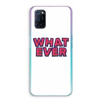 Whatever: Oppo A92 Transparant Hoesje