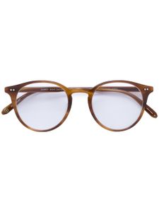 Garrett Leight lunettes à monture ronde - Marron