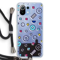 8-bit N°9: Xiaomi Mi 11 Lite Transparant Hoesje met koord