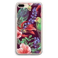 Papegaaien: iPhone 7 Plus Transparant Hoesje
