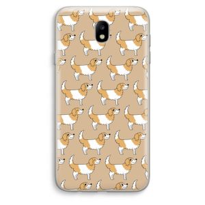 Doggy: Samsung Galaxy J7 (2017) Transparant Hoesje