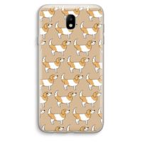 Doggy: Samsung Galaxy J7 (2017) Transparant Hoesje Doggy: Samsung Galaxy J7 (2017) Transparant Hoesje