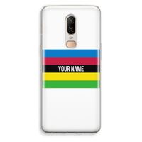 WK Wielrennen: OnePlus 6 Transparant Hoesje