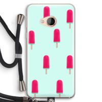 Waterijsje: HTC U Play Transparant Hoesje met koord