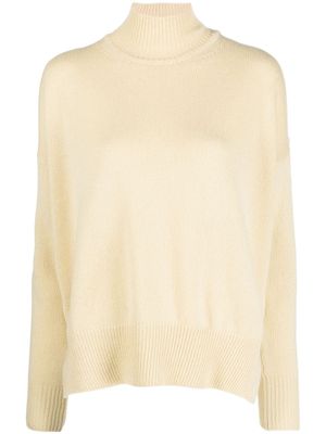 Jil Sander pull à col roulé - Jaune