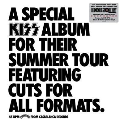 Kiss - A Special Kiss Tour Album (Zwart & Wit Spetter Vinyl) (Record Store Day 2026) 12" Vinyl