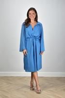 Greek Archaic Kori jurk S25K-331104 blue raf