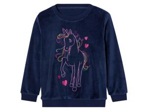 lupilu Baby fleece trui (122/128, Donkerblauw)
